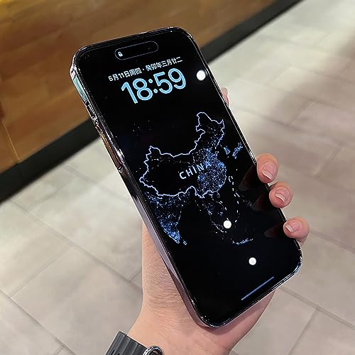 Coque iPhone 14 Plus cuivre plaqué transparent rigide - 6