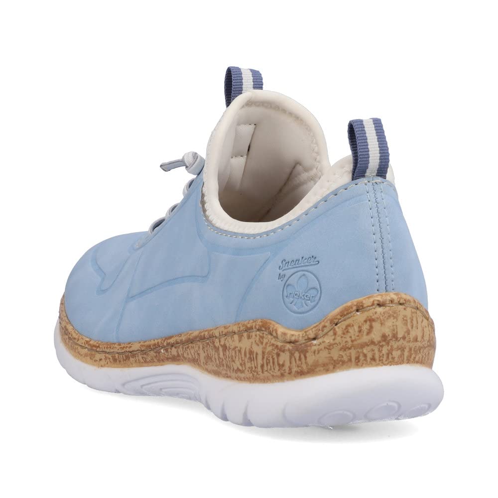 Rieker Femme Baskets N4285, Dame Baskets Basses,Semelle intérieure Amovible