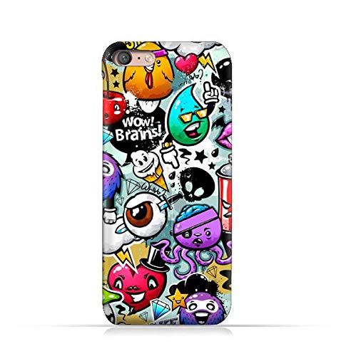 AMCOppo A7 1 TPU Silicone Protective Case with Seamless Freak Texture