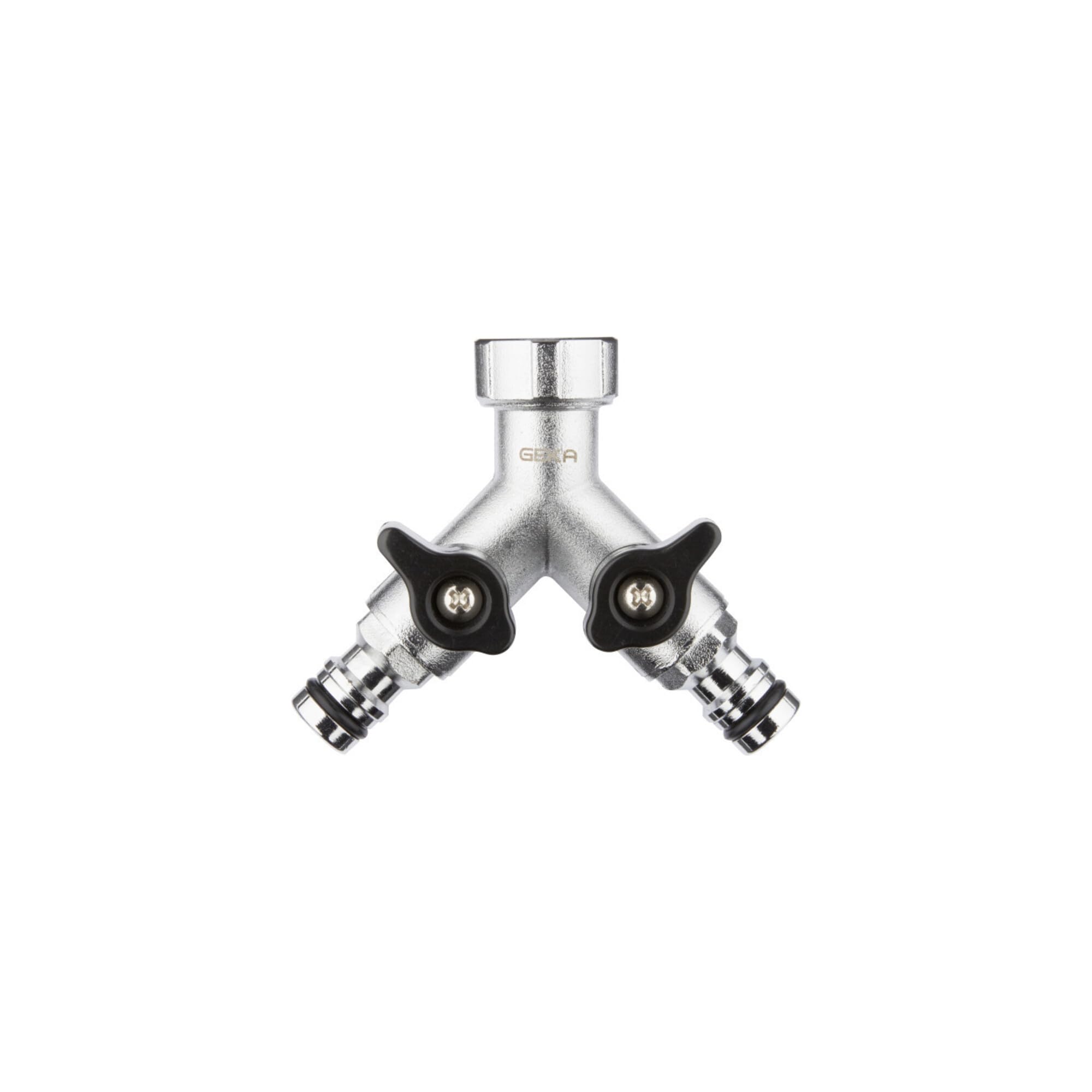 GEKA 431 CSB valvola a Due Vie ad innesto IG G 3/4 Pollici in Ottone Cromato, Argento, 18 x 8 x 13 cm