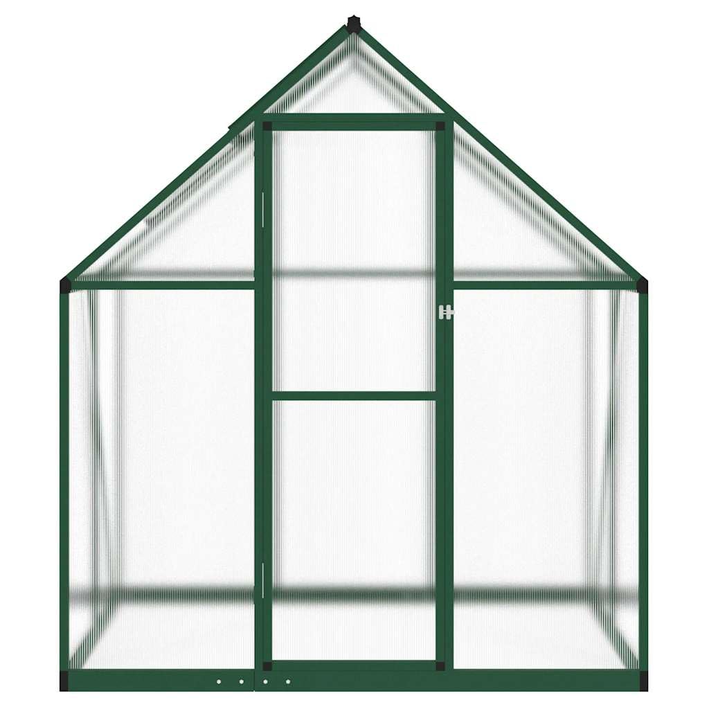 Furniture Item Home Gewächshaus mit Fundamentrahmen grün 169x114x195cm Aluminium-Möbel