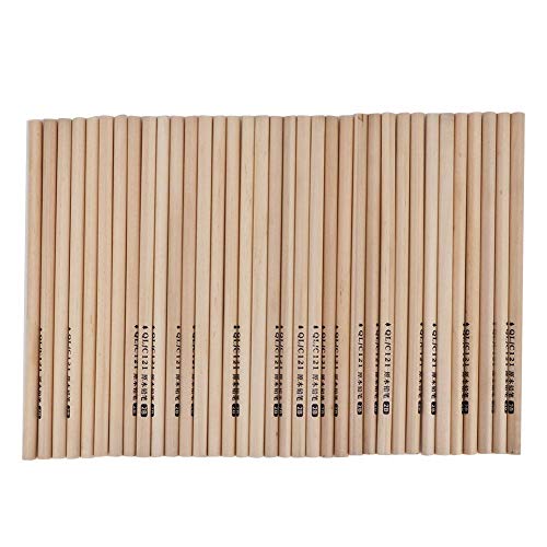 Hztyyier Wood Pencil 50Pcs /2B Wood Pencil Set Environmental Wood Graphite Pencils For Exams School Office Ding And Sketching(2B)