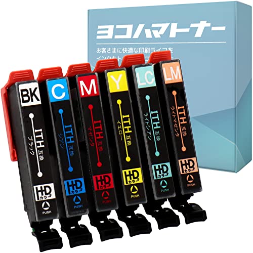 横トナ エプソン用 ITH互換 イチョウ互換 ITH-6CL 6色セット 互換イ