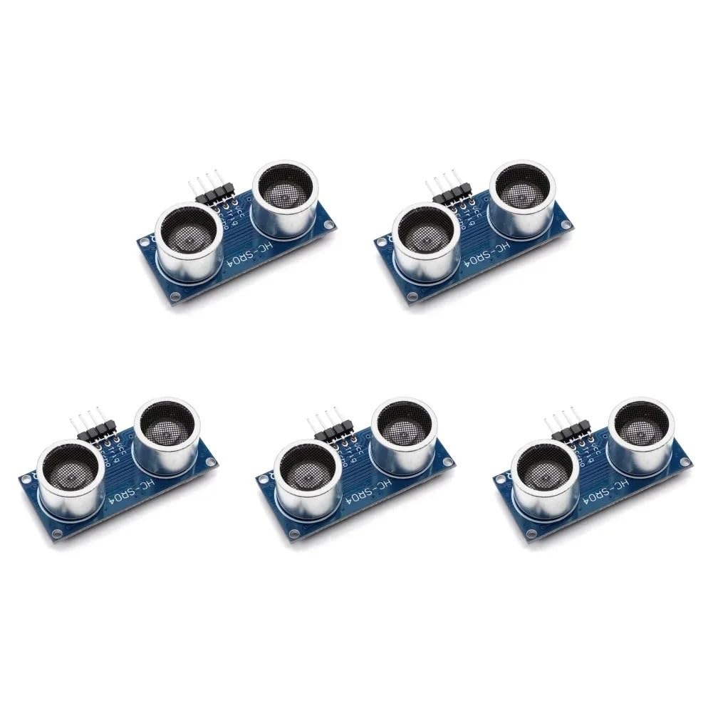 20 Stück HC-SR04P Entfernungssensormodul, 3–5,5 V Weitspannungs-Abstandssensor(5PCS)