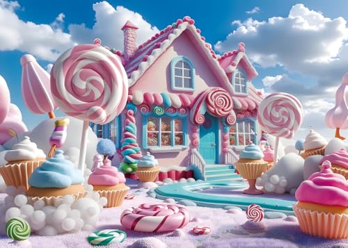 Fondo fotográfico Candyland 210x150 cm rosa miniatura 2