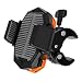 TaoTronics Bike Phone Mount, Phone Holder for Bike with Universal Cradle Clamp for iOS & Android Smartphones, Motorcycle and Bicycle Holder for iPhone X 8 Plus 7 Plus Samsung Galaxy S9 S8 S7 and More