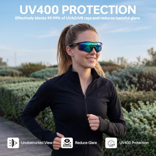 Image of Polarized Running Sunglasses for Men Women Ultra-Comfort, UV400 Protection