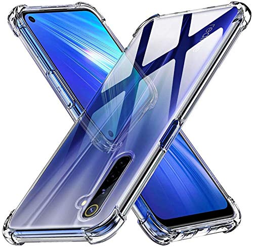 PrimeLike Shockproof Bumper Ultra Clear Slim Anti-Slip Grip Soft Flexible Back Cover for Realme 6 (Transparent) (B08VW4873S) Amazon Price History, Amazon Price Tracker