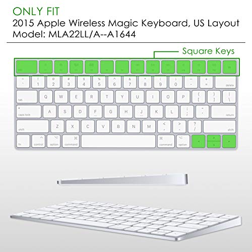 Allinside Ombre Gray Cover For Apple Magic Keyboard (Mla22Ll/A) With Us Layout #TOP1