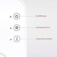 Vista 8 de DUZ - Secador de mascotas manos libres premium, 900 W, compacto, blanco, tubo de secado ajustable de 360 grados, botones táctiles, motor BLDC