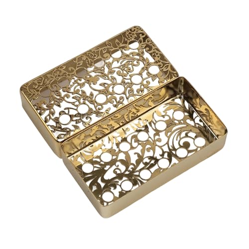 Coque de protection humbucker en cuivre creux avec texture laiton élégante
