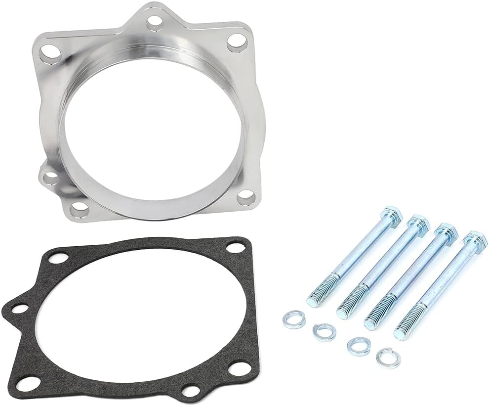ROADFAR Throttle Body Gasket for 07-08 for Chrysler Aspen, 04-08 for Dodge Durango, 03-08 for Dodge Ram 1500, 2003-2008 for Dodge Ram 2500, 2003-2008 for Dodge Ram 3500 Throttle Body Spacer