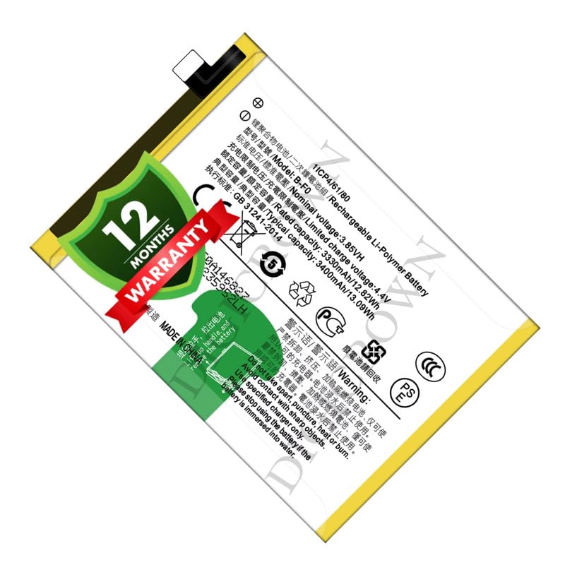 Image of Original B-F0 Battery Compatible for Vivo V11 Pro - (3400mAh) - 1 Year Warranty DF7