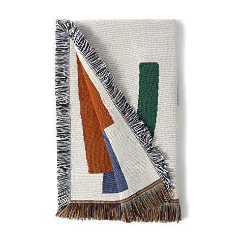 Sonemone Throw Blanket Year Round Aztec Bohemian Home Cozy Couch Sofa Bed Beach Travel 50"x60" Retro Cover