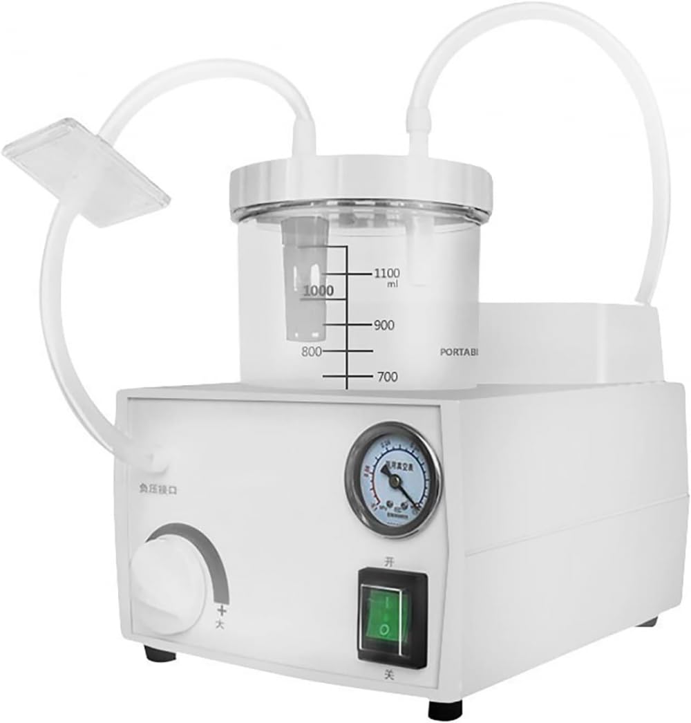Yijiehh Light Sputum Suction Machine, Automatic Portable Phlegm Mucus Secretion Machine For Elderly, Household Sputum Suction Device For Sucking Phlegm, Saliva, Pus Etc