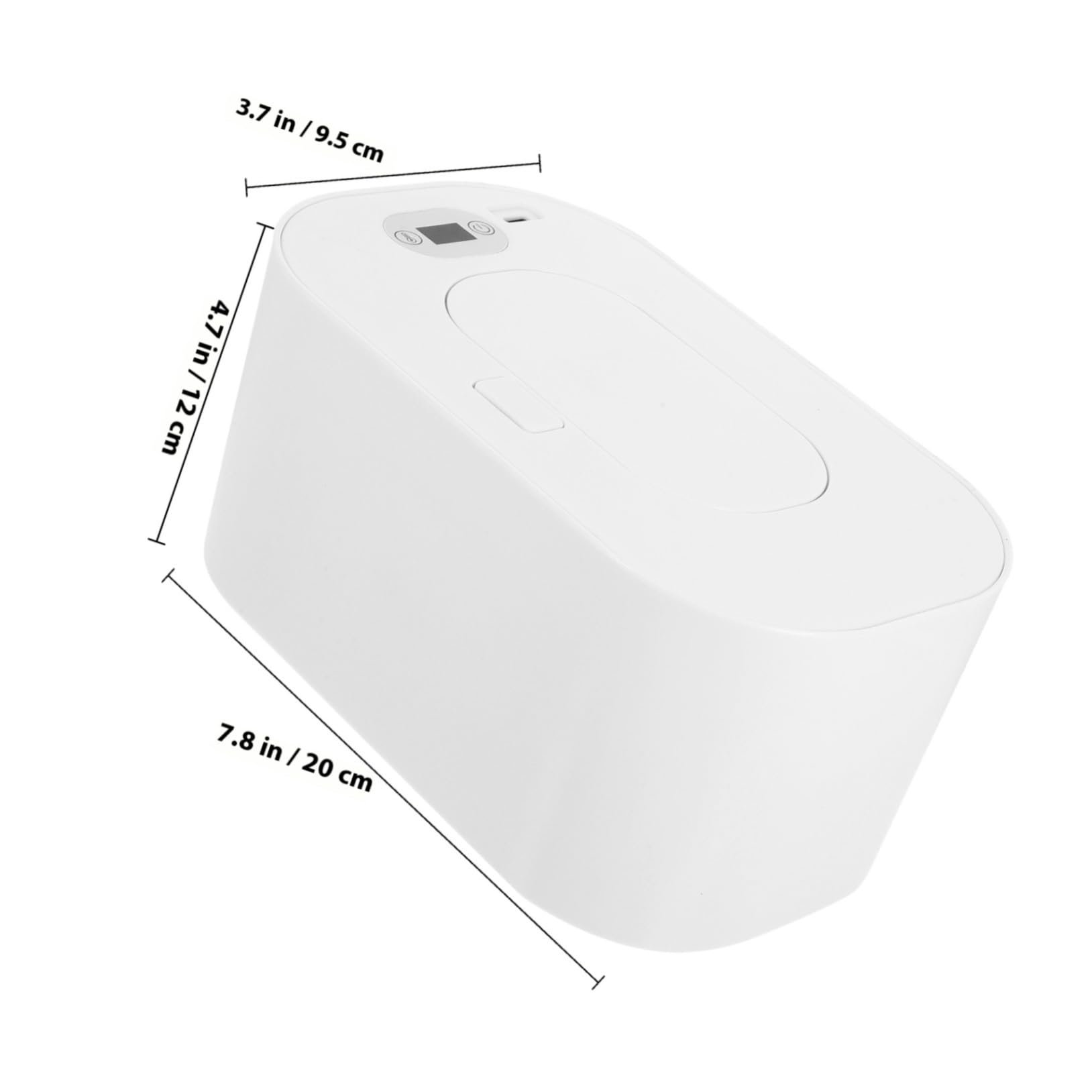 Gatuida Calentador de Toallitas Húmedas USB Portátil Control de Temperatura para Bebés para Uso el Hogar Viaje