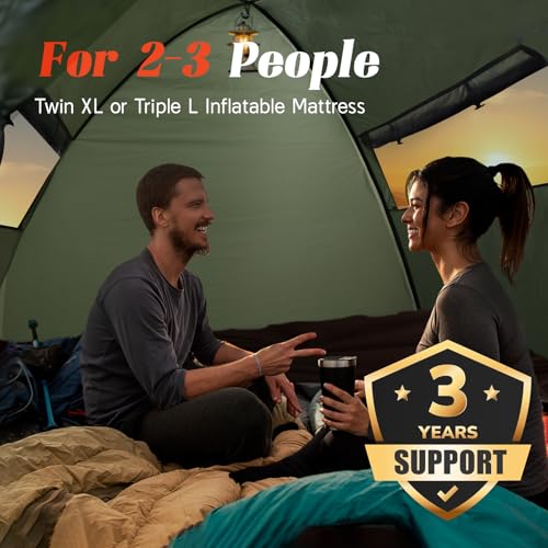 Purebox Tents for Camping 3-4 Person with Rainfly, Camping Tents Waterproof Windproof, Not Crowded for 2 Person Camping Tent, Outdoor Dome Tent Easy Setup, Backpacking Tent for Adventure Backyard QBT00062US の商品画像 3