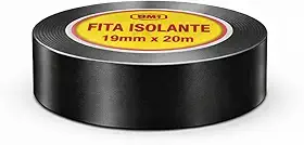 Kit Fitas Isolantes Isoflex 19mm x 10m Anti-Chama | Alta Resistência, Segurança Elétrica e Uso Profissional (1)