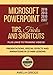Produktbild Microsoft PowerPoint 2016 2013 2010 2007 Tips Tricks and Shortcuts: Presentations, Special Effects and Animations in 25 Mini-Lessons (Easy Learning Microsoft Office How-To Books)