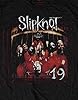 Slipknot T Shirt Debut Album 19 Years Band Logo Official Mens Black XXL #2