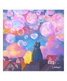 ピントー(Pintoo) 900ピース プラ製ジグソーパズル【Limduey＿飛んでいるバブル】(45X45cm)大人向け難しい 破片なし カチっとハマる[H3459]