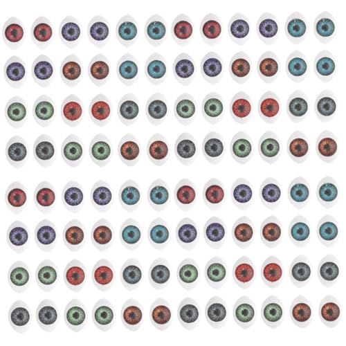Operitacx 4 Series Accesorios Para Muñecas Googly Ojos De Juguete Mover Los Ojos Globo Ocular Ojo Seco Juguetes Cabezas De Muñecas Para Manualidades Ojos De Muñeca El Plastico 24 Piezas X 4