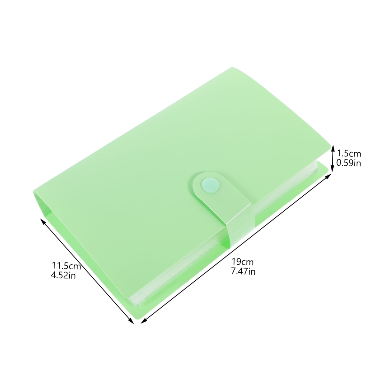 KICHOUSE Coin Collection Album Holder Portable Banknote Capacity Storage Book with Protective Bags for Organization Versatile for Coins and Commemorative Notes