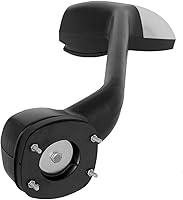 Vista 7 de Espejo de capó cromado para KENWORTH T680 (2013-2020) Peterbilt 579 (2010-2017) Peterbilt 587 (2010-2017) lado derecho