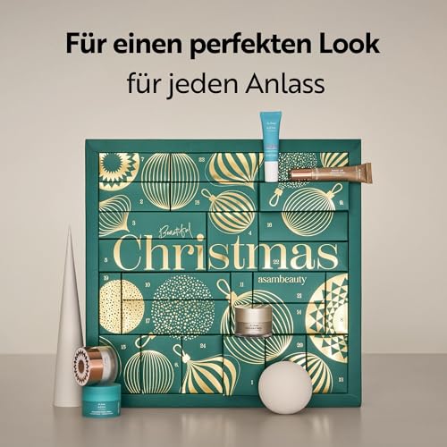 M. Asam Asambeauty Adventskalender 2025 – Make-up Adventskalender 2025 im Wert von 225 €, mit 24 Beauty-Überraschungen, Beauty Weihnachtskalender mit Skincare, Haarpflege & Körperpflege