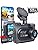ROVE R2-4K DUAL Dash Cam Front and Rear, STARVIS 2 Sensor, FREE 128GB Card Included, 5G WiFi - up to 20MB/s Fastest Download Speed with App, 4K 2160P/FHD Dash Camera for Cars, 3" IPS, 24H Parking Mode