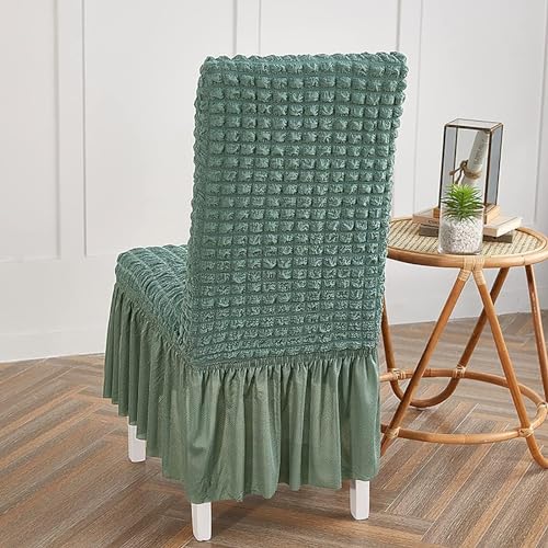 Housse de chaise lavable en machine universelle et confortable E x4