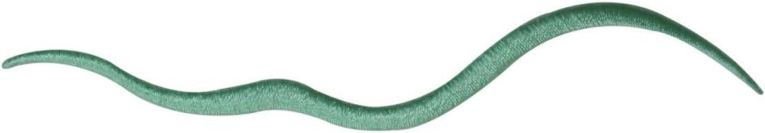 ID 7245 Ocean Wave Line Patch Squiggle Water Craft Embroidered Iron On Applique