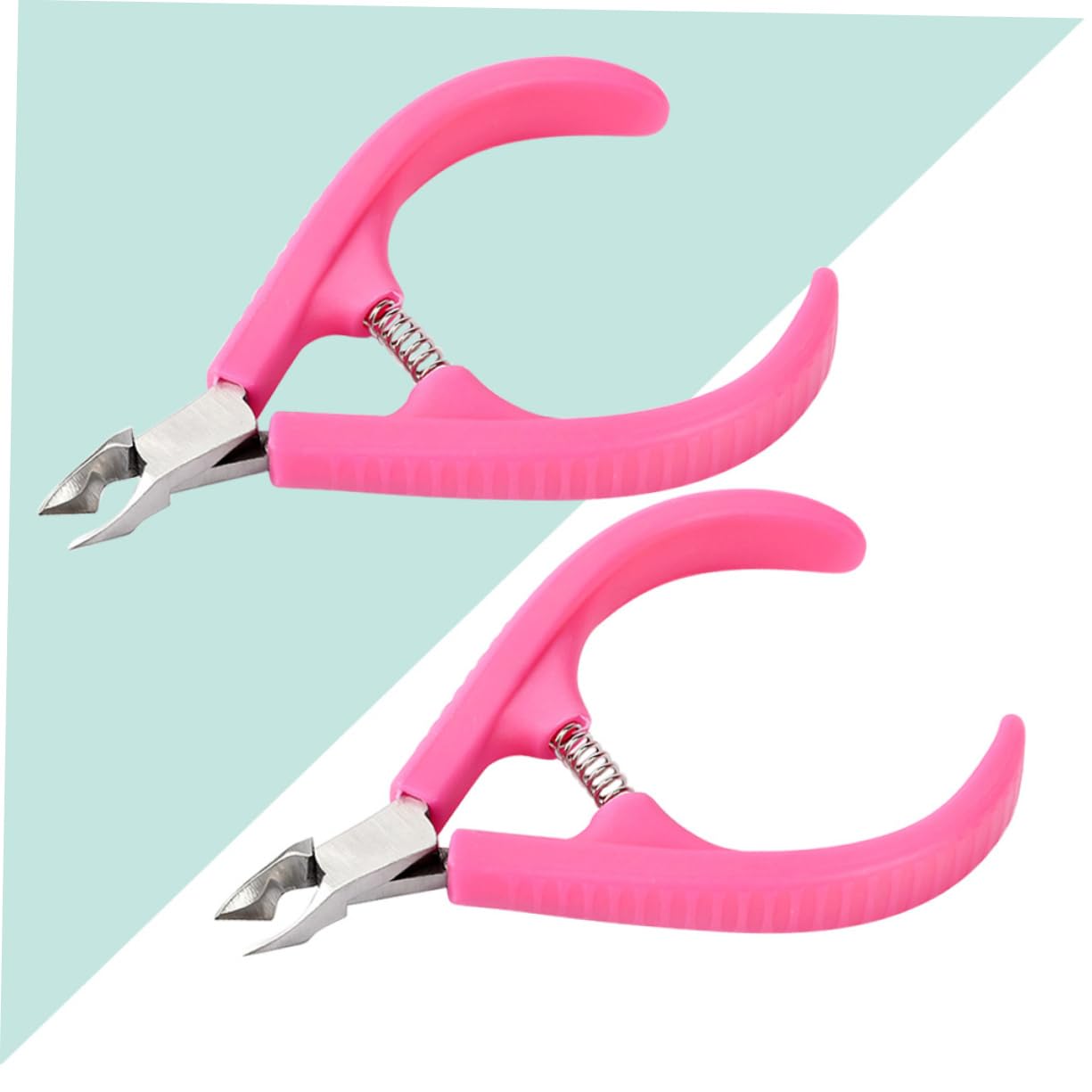 VICASKY Professional Nail Cuticle Nipper Manicure Clamp Set Nail Art Tool for Salons Home Use