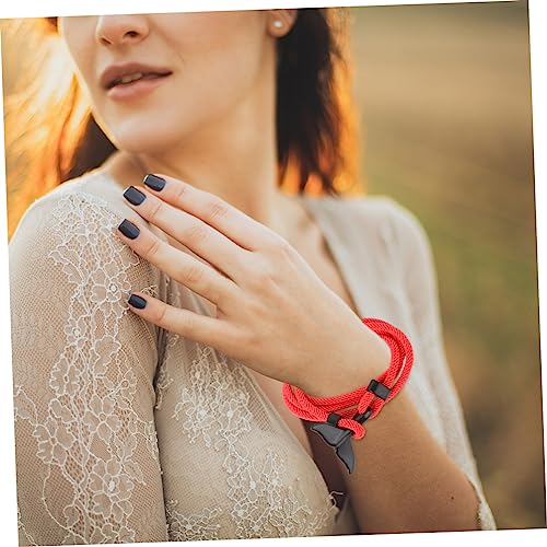 Ornement à main précieux avec bracelet queue de baleine minimaliste - 6