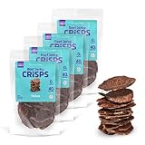 People's Choice Beef Jerky - Jerky Crisps - Naked - Plain Flavor - Three Simple Ingredients - Beef,