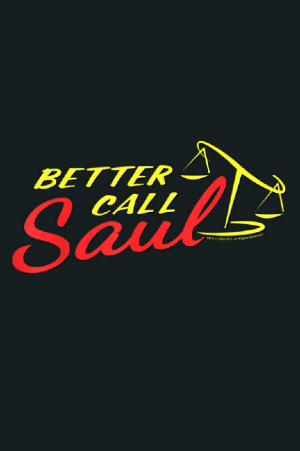 Better Call Saul Scales Of Justice Chest Logo: Notebook Planner - 6x9 inch Daily Planner Journal, To Do List Notebook, Daily Organizer, 114 Pages