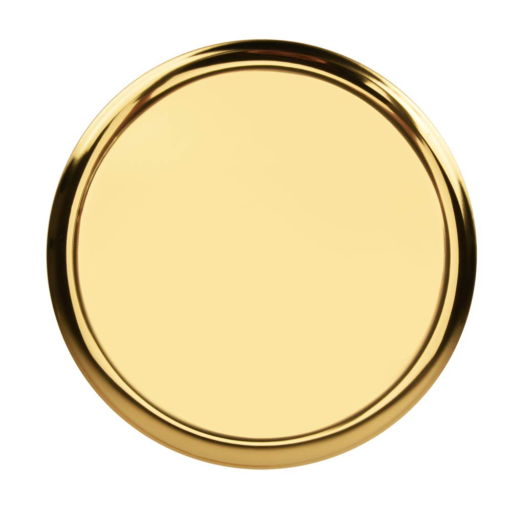 VAYEODEYU Serving Tray Gold Stainless Steel For Tea Set Fruits Candies Food Jewelry Towel