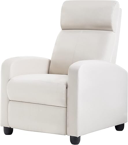 Miniatura 60 de BestMassage - Sillón reclinable para sala de estar Moderno sofá con respaldo alto, asiento para cine en casa con soporte lumbar (con masaje,
