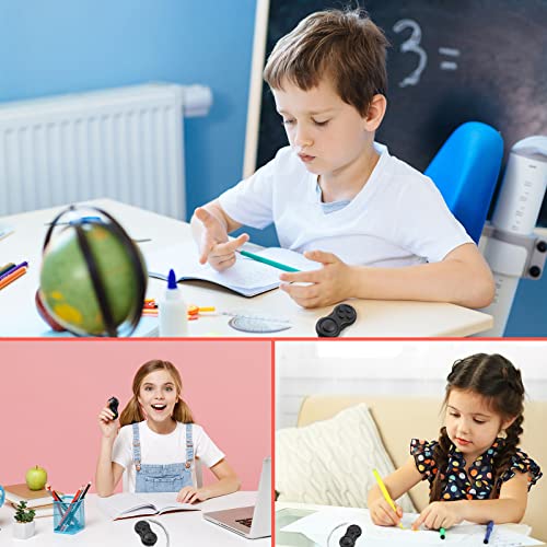 Bbto 20 Pieces Fidget Game Controller Pad Fidget Sensory Christmas Toy For Adults Teens Handheld Fidget Controller Sensory Educational Gift For Adhd Add Ocd Autism Anxiety Stress Relief (Black) #TOP4