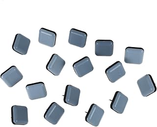 Angoily 16pcs Furniture Slides Nail Pads Slider Glides Table Feet Chair Glides Pads Carpet Protectors for Furniture Legs Carpet Sliders Heavy Duty Felt Pads Furniture Sliders Chair Feet