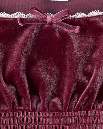 Image of The Children's Place Girls' Smocked Top and Skirt 2 Piece Set