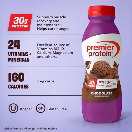 Image of Premier Protein Shake, Variety Pack (8 Flavors, 2 of Each), 30g Protein, No Added Sugar, 24 Vitamins & Minerals, 11.5 fl oz Bottles (16 Pack)