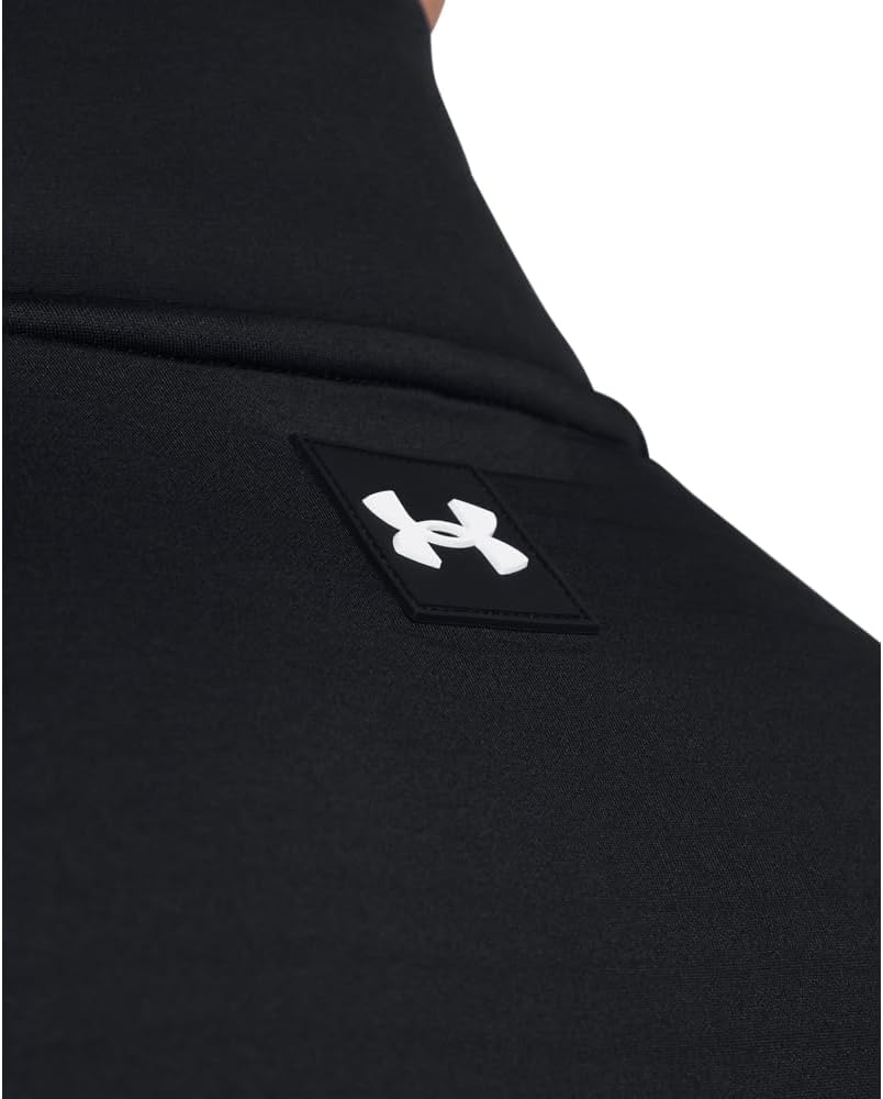 Under Armour Men's Storm Daytona Half Zip, (001) Black/White/White, Medium
