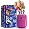 Lift Joy Disposable Helium Gas Canister - Fills Up to 50 9 inches balloons - Portable Party Balloon Helium Cylinder, Easy to Use - Balloons Included