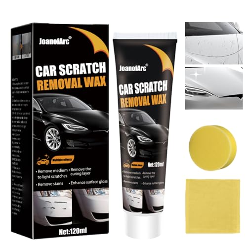 Cera para eliminar rayones en auto 120ml miniatura 1