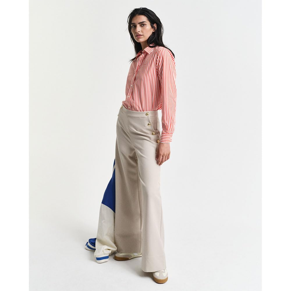 GANT Bluzka Kobiety Reg Classic Poplin Striped Shirt