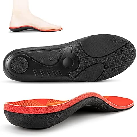 PCSsole Plantar Fasciitis High Arch Support Insoles Men Women - Orthotic Shoe Inserts for Arch Pain Relief - Boot Work Shoe Insole - Standing All Day Comfort Cover