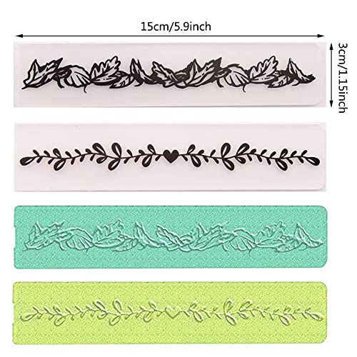10Pcs Edge Border Plastic Embossing Folder Leaf Star Diy Craft Template Molds Stamp Stencils Scrapbook Paper Cards Photo Album Making Tools Embossing Folders Handmade Art Craft Decorating Mold #TOP6