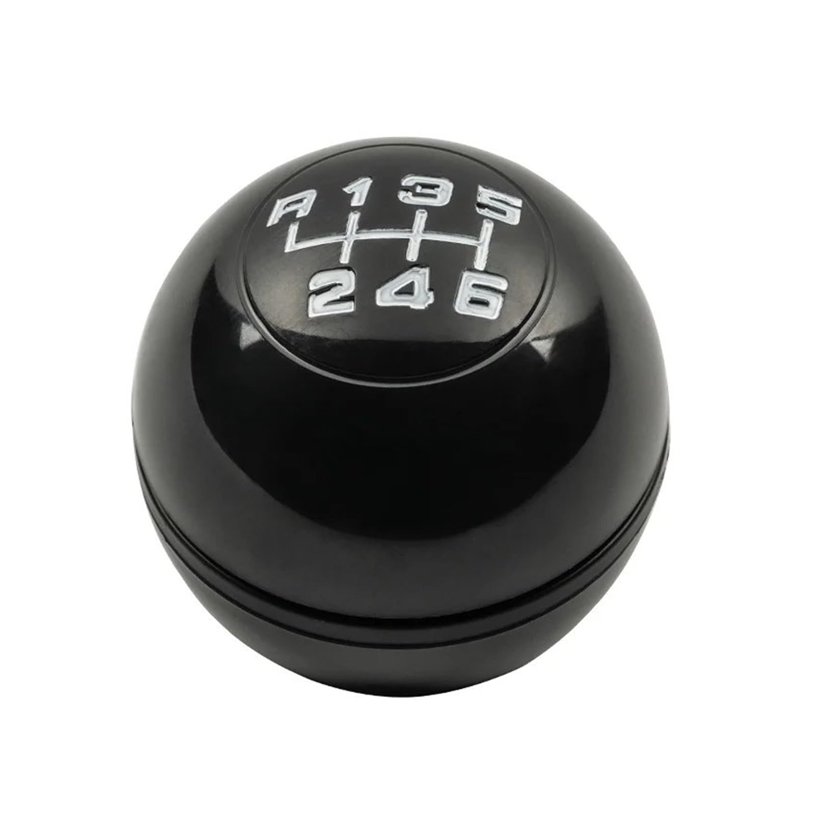 Kunyos 6 Speed Black Knob Only Shift Lever Knob Manual Abs/Metal For Alfa For Romeo For Giulietta 2010-2018 5-Speed / 6-Speed Black/Chrome/Silver Stylish Gear Stick 1 Shift Gear