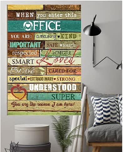 Mugmug Social Worker When You Enter This Office Poster No Frame(24x36)